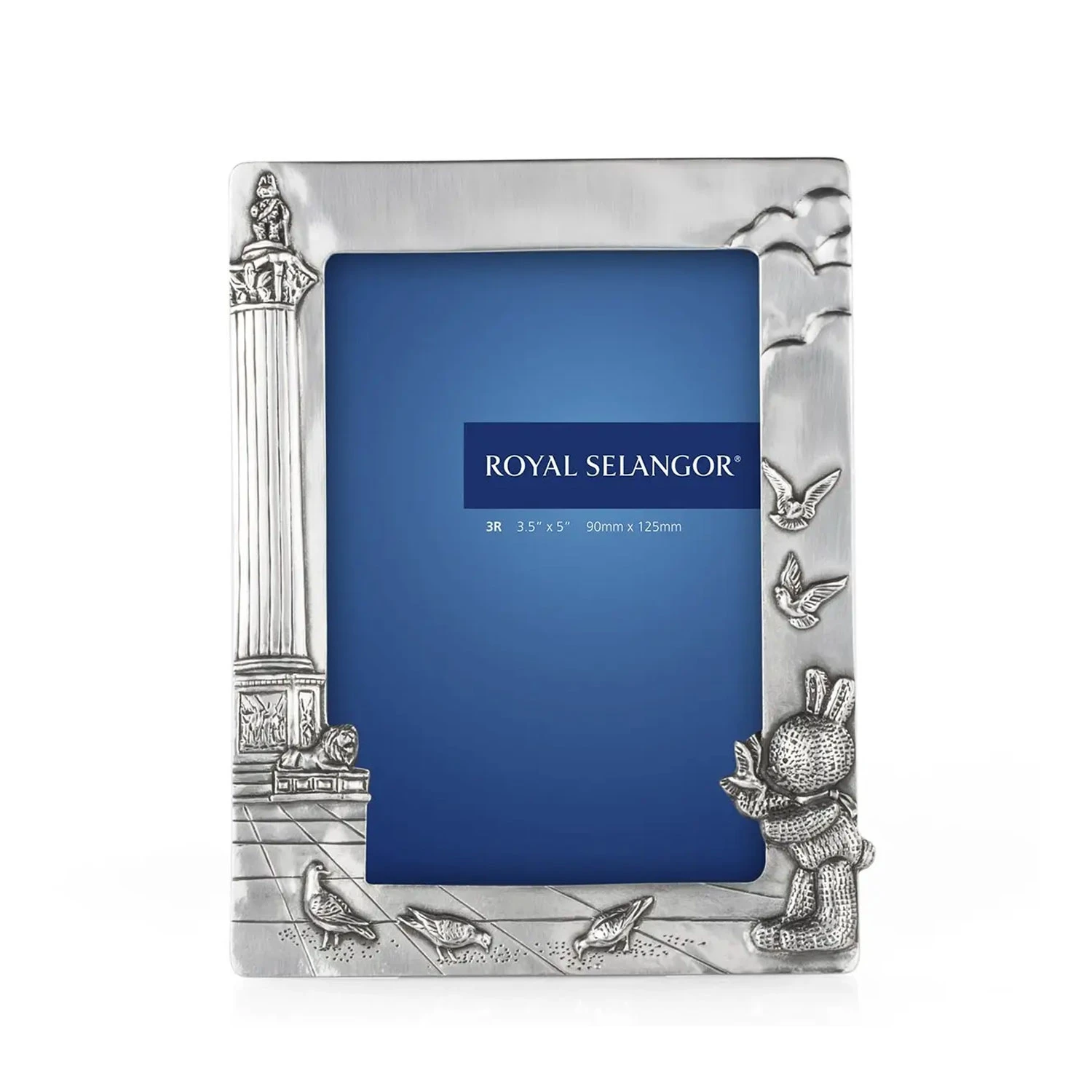 Personalised Pewter Trafalgar Square Photo Frame – 3.5×5 3 Personalised Pewter Trafalgar Square Photo Frame – 3.5×5 - Image 2