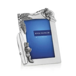 Personalised Pewter Surf’s Up Photo Frame – 3.5×5