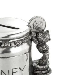 Personalised Children’s Honey Jar Pewter Money Box -Fashion Accessories 016502R 2