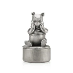 Pewter Winnie The Pooh Engraved Trinket Tooth Box