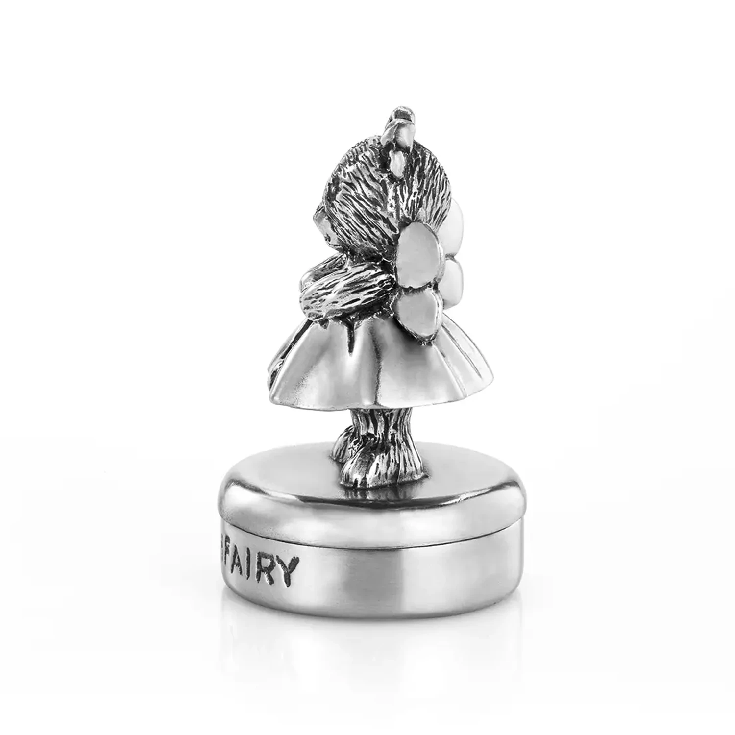 Pewter Tooth Fairy Teddy Engraved Trinket Box 5 Pewter Tooth Fairy Teddy Engraved Trinket Box - Image 3