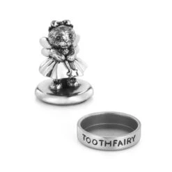 Pewter Tooth Fairy Teddy Engraved Trinket Box 10 Pewter Tooth Fairy Teddy Engraved Trinket Box -Fashion Accessories 016838R 5