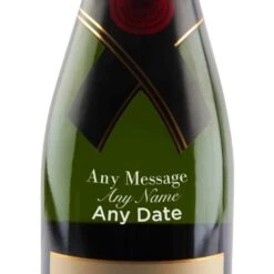 Moet & Chandon Brut Imperial Engraved Champagne Bottle With Truffles -Fashion Accessories 15 2