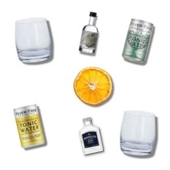 Mini Gin & Tonic Hamper With Engraved Tumblers -Fashion Accessories 2