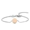 TI SENTO - Milano TI SENTO – Gilded Engraved Bracelet Rose Gold -Fashion Accessories 2878SR 1
