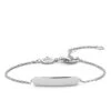 TI SENTO - Milano TI SENTO – Milano Name Bar Bracelet Silver -Fashion Accessories 2879SI 1