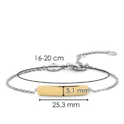 TI SENTO - Milano TI SENTO – Milano Name Bar Bracelet Gold -Fashion Accessories 2879SY 8