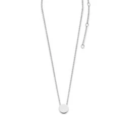 TI SENTO - Milano TI SENTO – Small Disc Milano Necklace Silver -Fashion Accessories 3892SI 5