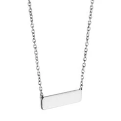 TI SENTO - Milano TI SENTO – Engraved Milano Necklace 12 TI SENTO - Milano TI SENTO – Engraved Milano Necklace -Fashion Accessories 3893SI 2