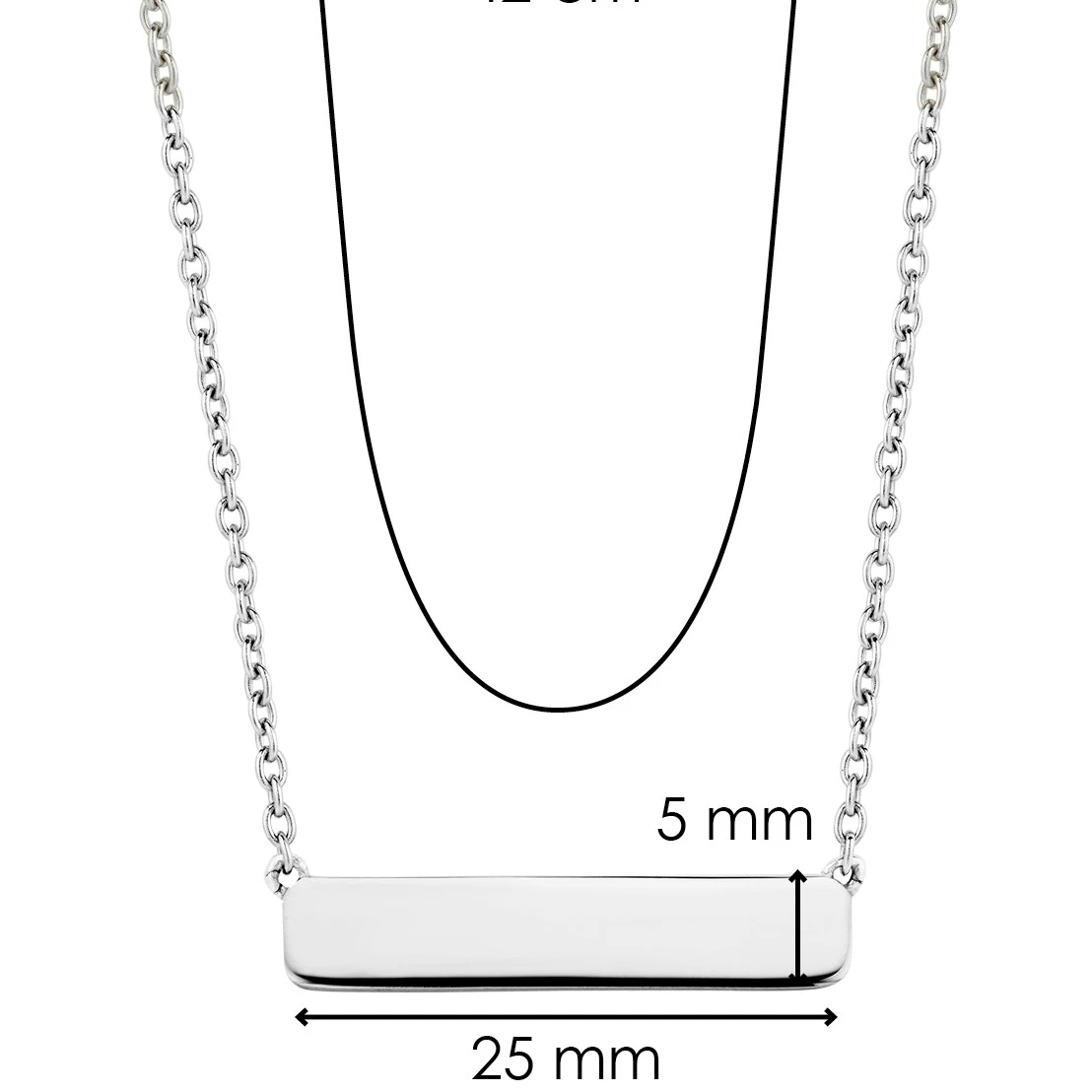 TI SENTO - Milano TI SENTO – Engraved Milano Necklace 4 TI SENTO - Milano TI SENTO – Engraved Milano Necklace - Image 2