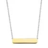 TI SENTO - Milano TI SENTO – Engraved Milano Necklace Gold -Fashion Accessories 3893SY 1