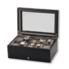 Personalised Leon Watch Box – Black -Fashion Accessories 447