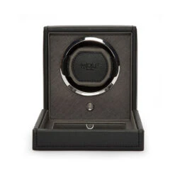 Wolf Cub Watch Winder – Black -Fashion Accessories 461103 4