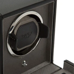 Wolf Cub Watch Winder – Black -Fashion Accessories 461103 5