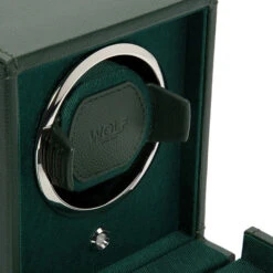 Wolf Cub Watch Winder – Green -Fashion Accessories 461141 5