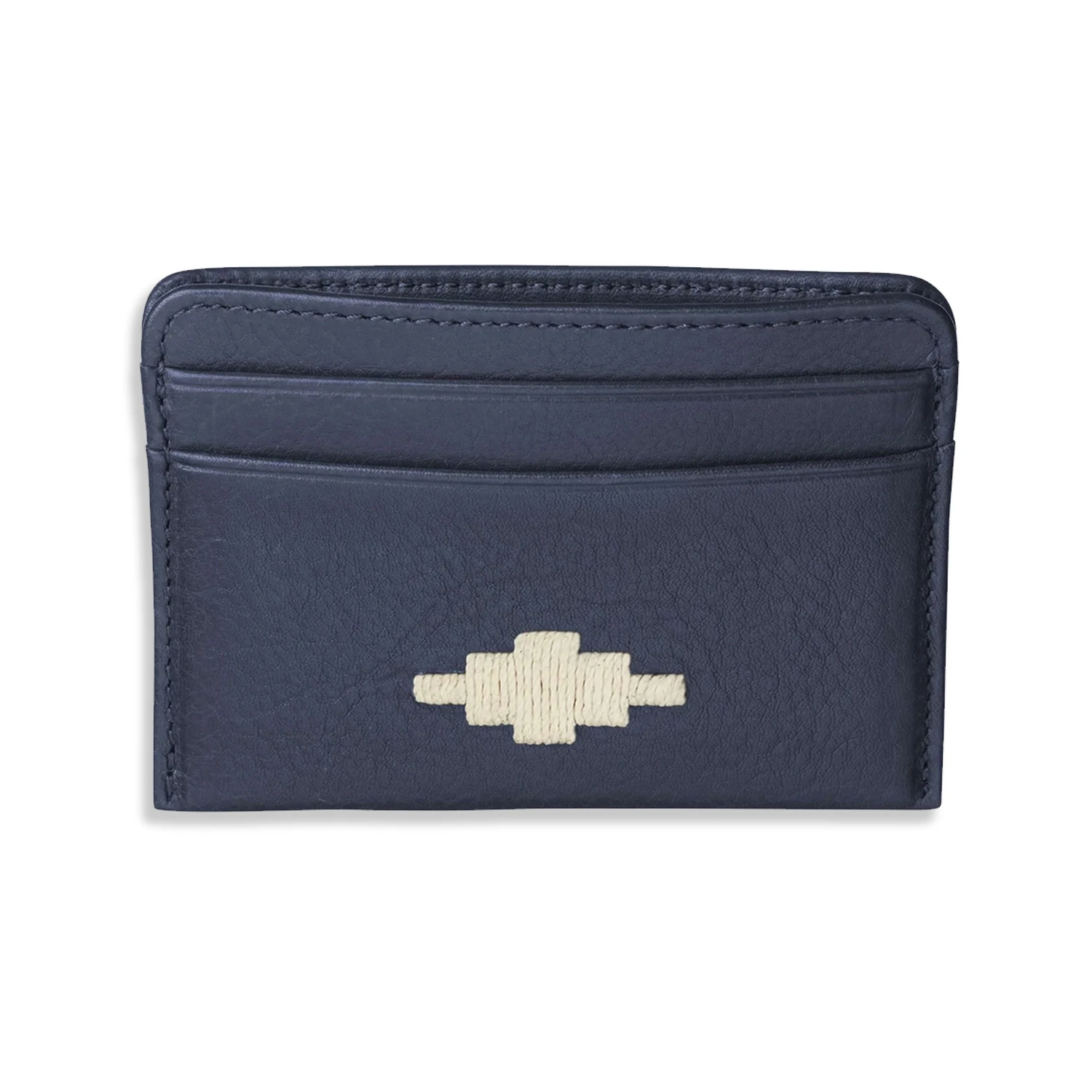 Pampeano Leather Card Holder – Navy 3 Pampeano Leather Card Holder – Navy