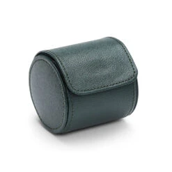 Wolf British Racing Green Single Watch Roll