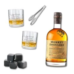 Whisky Hamper With Engraved Glasses -Fashion Accessories 61 1