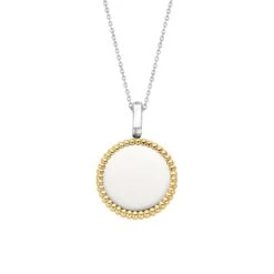 TI SENTO - Milano TI SENTO – Beaded Disc Milano Necklace Gold -Fashion Accessories 6798SY 3 1200x1200 1