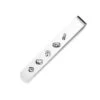 Hallmarked Engraved Silver Tie Clip – Slim -Fashion Accessories 7531 hero