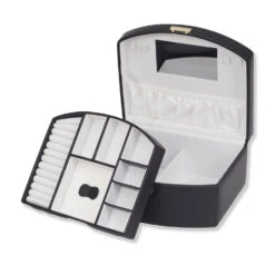 Personalised Orla Black Jewellery Box – Large 8 Personalised Orla Black Jewellery Box – Large -Fashion Accessories 786 1