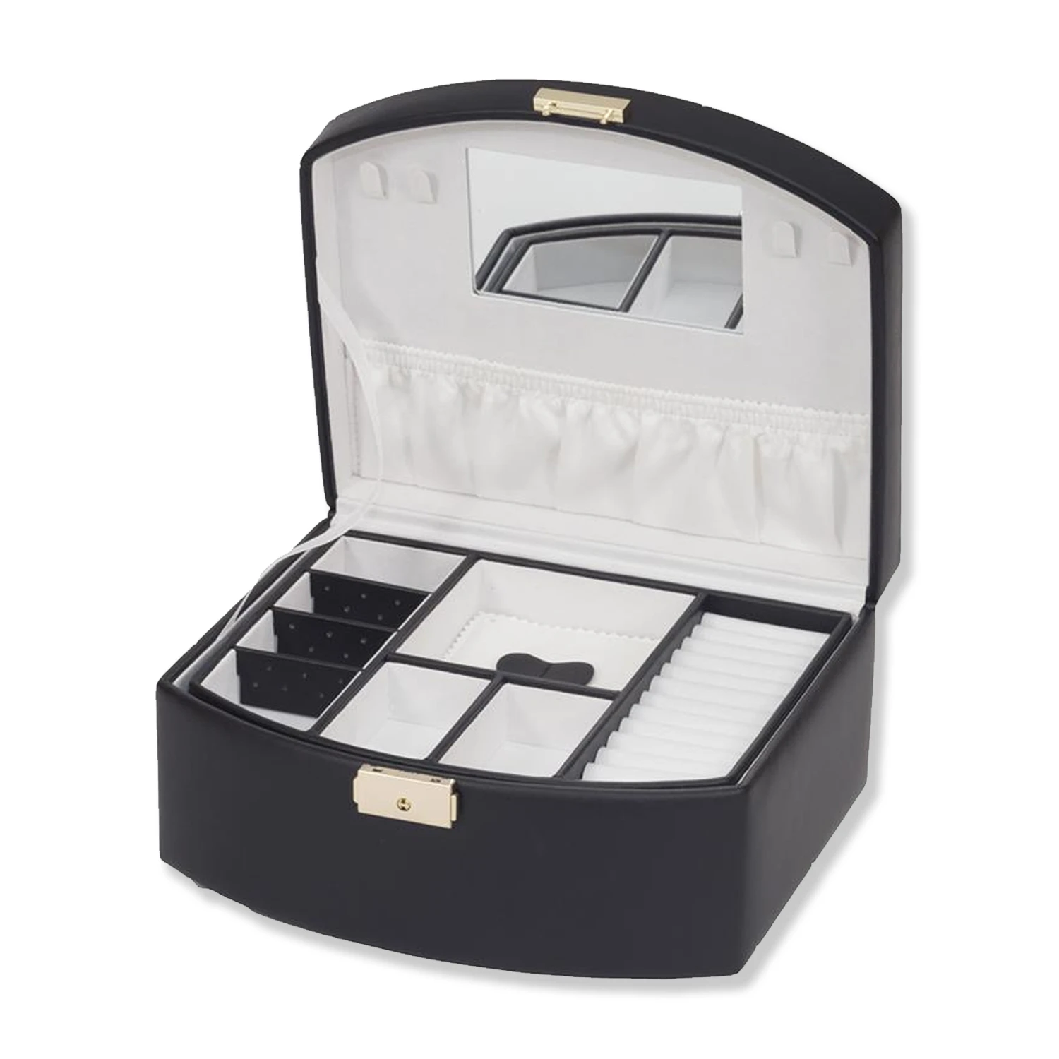Personalised Orla Black Jewellery Box – Large 3 Personalised Orla Black Jewellery Box – Large