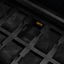 Wolf British Racing 10 Piece Watch Box – Black -Fashion Accessories 792802 8