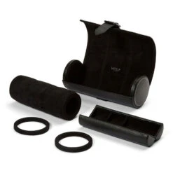 Wolf British Racing Black Triple Watch Roll 10 Wolf British Racing Black Triple Watch Roll -Fashion Accessories 792902 3