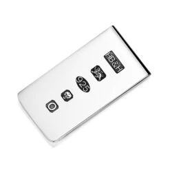 Hallmarked Engraved Money Clip – Large