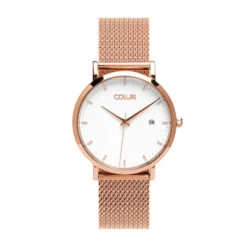 18K Rose Gold And White Kahlo Ladies Watch