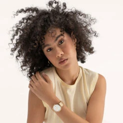 18K Rose Gold And White Kahlo Ladies Watch -Fashion Accessories 9356731221223 4