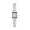 Quaintrelle Square Silver Link Ladies Watch -Fashion Accessories AA87 A Front