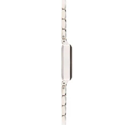 Quaintrelle Square Silver Link Ladies Watch 11 Quaintrelle Square Silver Link Ladies Watch -Fashion Accessories AA87 A Width