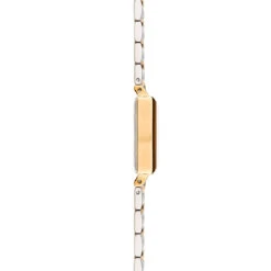 Quaintrelle Square Silver & Gold Link Ladies Watch 10 Quaintrelle Square Silver & Gold Link Ladies Watch -Fashion Accessories AA87 B Width
