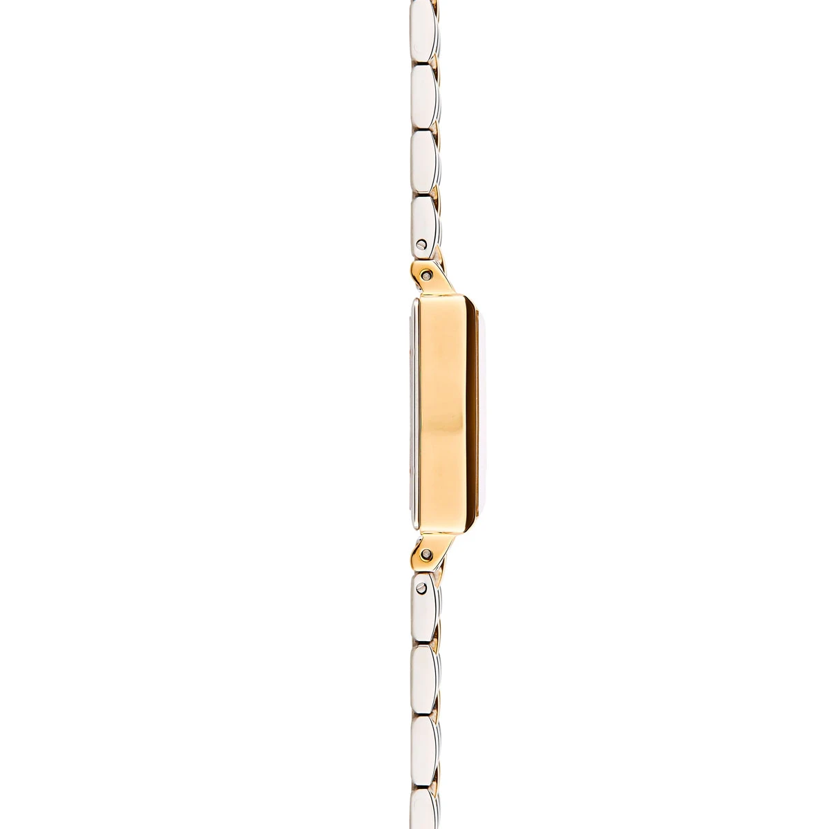 Quaintrelle Square Silver & Gold Link Ladies Watch 6 Quaintrelle Square Silver & Gold Link Ladies Watch - Image 4