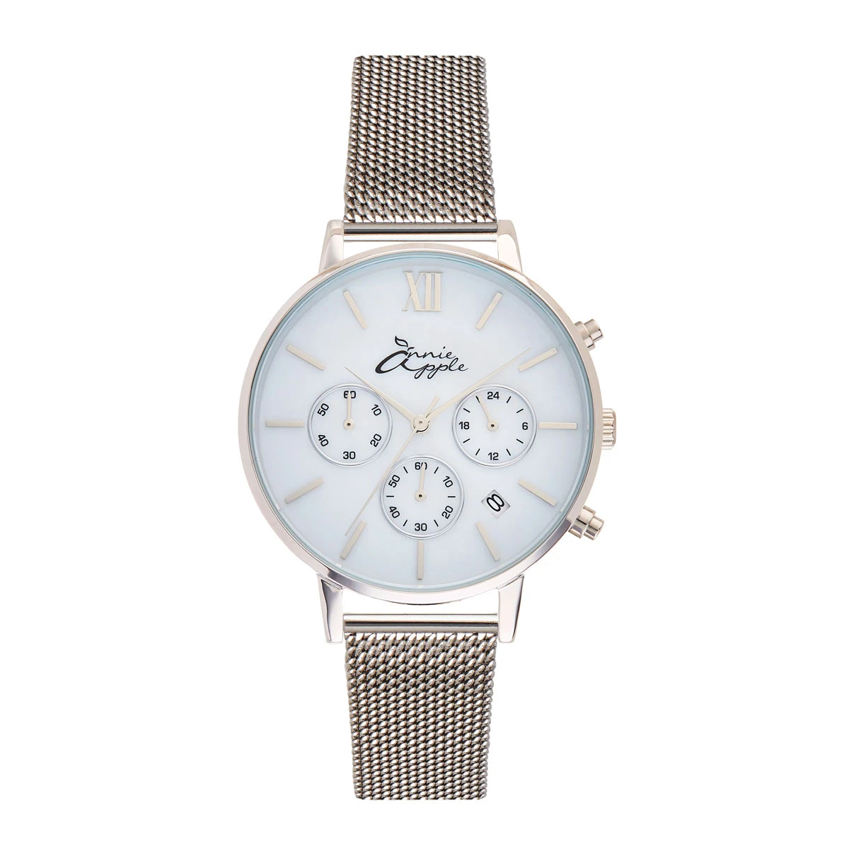 Marsielle Silver & Black Interchangable Ladies Watch 6 Marsielle Silver & Black Interchangable Ladies Watch - Image 4