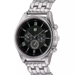 Spirit Men’s Silver Bracelet Watch – Black Dial -Fashion Accessories ASPG15 PERS 3