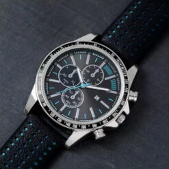 Spirit Men’s PU Strap Watch – Black & Silver 7 Spirit Men’s PU Strap Watch – Black & Silver -Fashion Accessories ASPG29 PERS 3