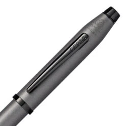 Cross® Century II Gunmetal Gray Rollerball Pen -Fashion Accessories AT0086 115MJ cap