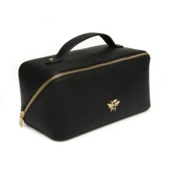 Personalised Vanity Train Case – Black