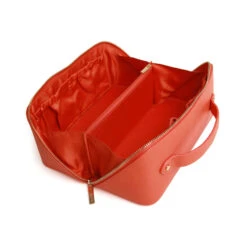 Personalised Vanity Train Case – Orange 11 Personalised Vanity Train Case – Orange -Fashion Accessories AW0241 2