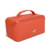 Personalised Vanity Train Case – Orange -Fashion Accessories AW0241 4