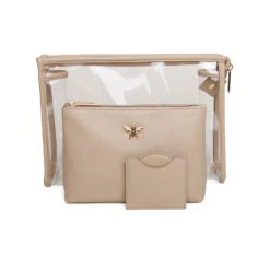 Personalised 3 Piece Beauty Gift Set – Stone