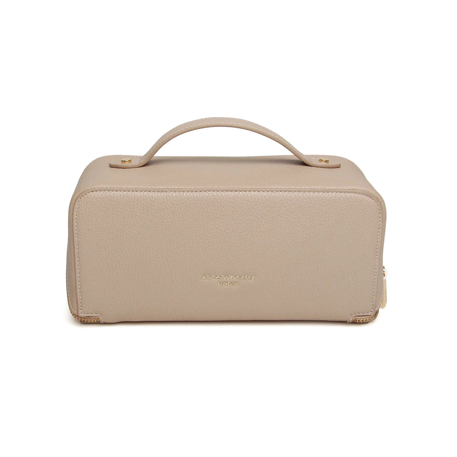 Personalised Vanity Train Case – Stone 6 Personalised Vanity Train Case – Stone - Image 4