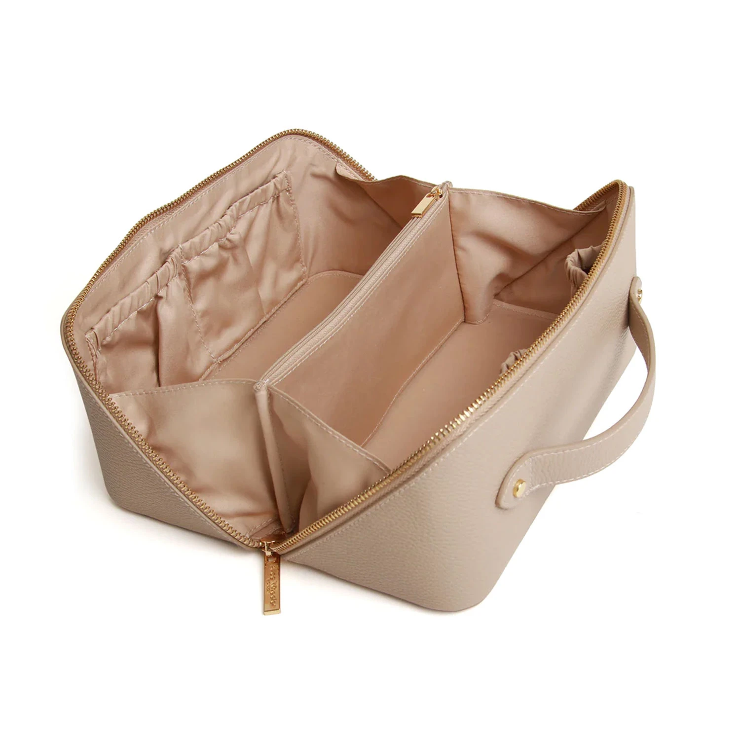 Personalised Vanity Train Case – Stone 4 Personalised Vanity Train Case – Stone - Image 2