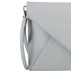 Personalised Envelope Clutch Bag – Grey 8 Personalised Envelope Clutch Bag – Grey -Fashion Accessories AW5531 2