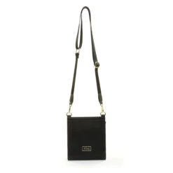 Personalised Bloomsbury Cross Body Bag – Black -Fashion Accessories AW5571 3