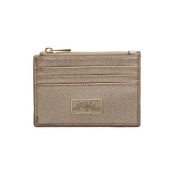 Personalised Gold Clevedon Card Holder