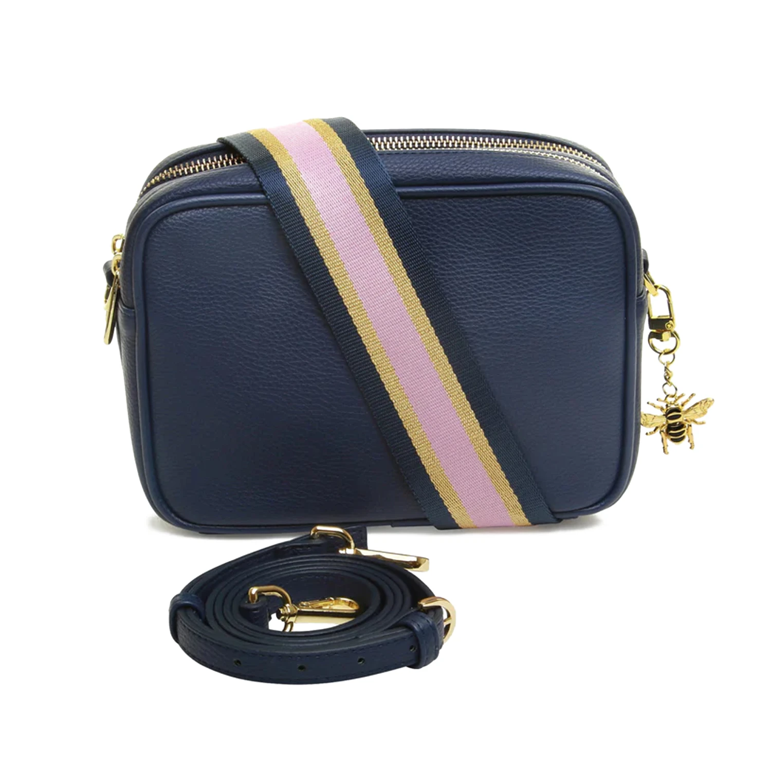 Personalised Cross Body Bag – Navy 3 Personalised Cross Body Bag – Navy