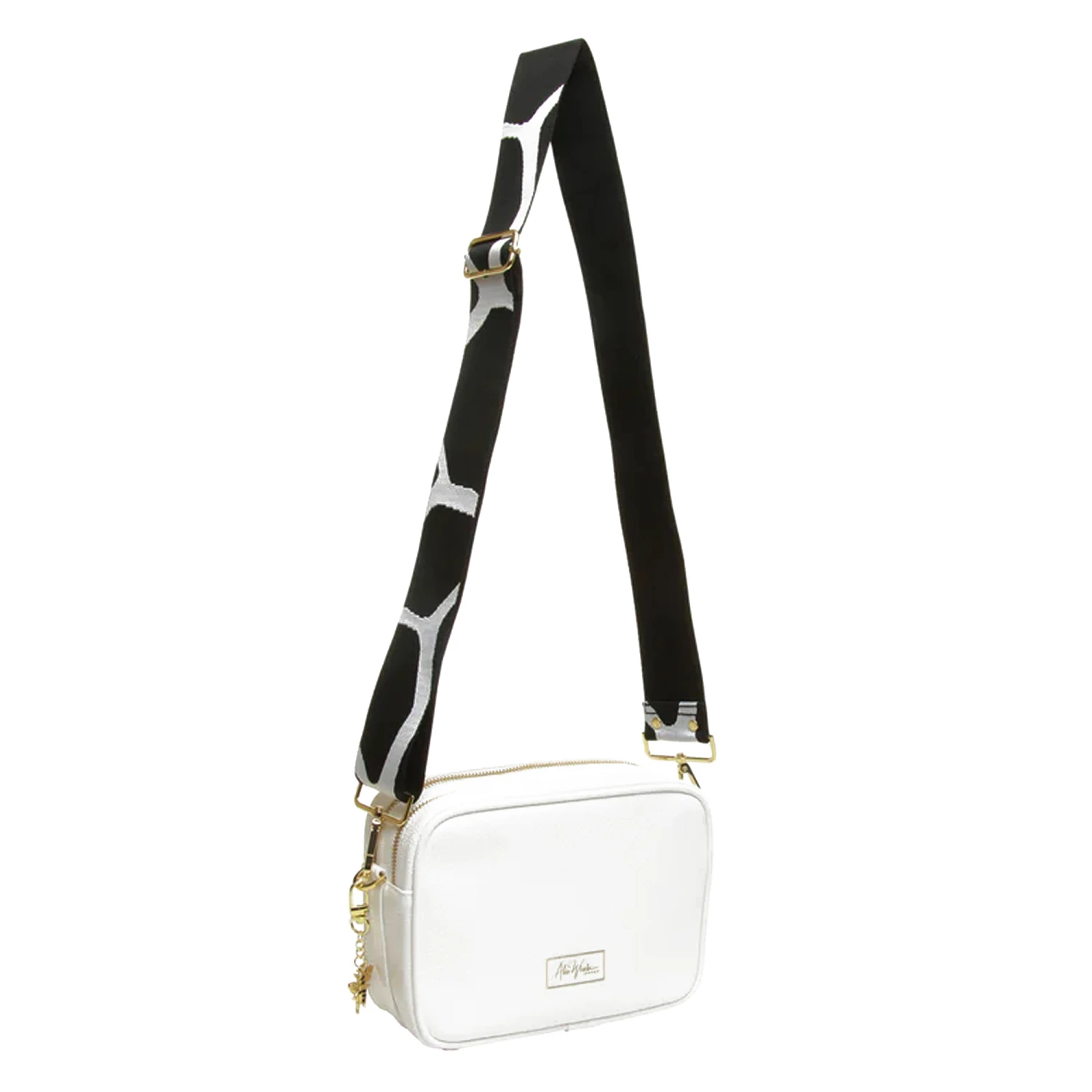 Personalised Cross Body Bag – White 4 Personalised Cross Body Bag – White - Image 2